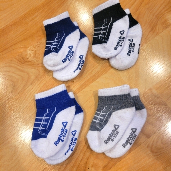 Reebok baby sock bundle size 6-12mo - Picture 1 of 4